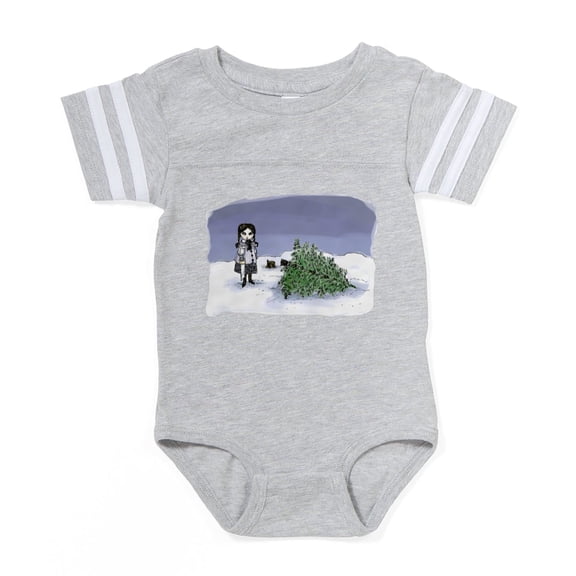 CafePress - Krampus - Cute Infant Baby Football Bodysuit
