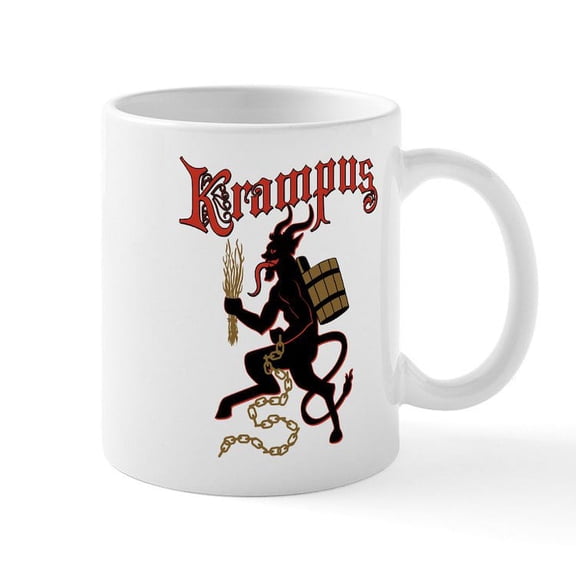 CafePress - Krampus Mugs - 11 oz Ceramic Mug - Novelty Coffee Tea Cup