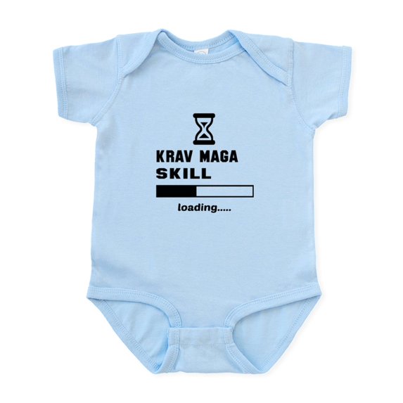 CafePress - Krav Maga Skill Loading..... Infant Bodysuit - Baby Light Bodysuit, Size Newborn - 24 Months