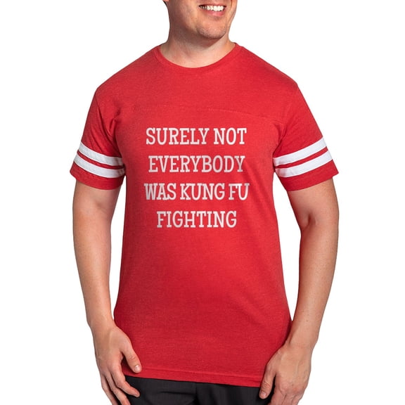 CafePress - Kung Fu Fighting T Shirt - Mens Football Shirt