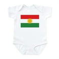 thumbnail image 1 of CafePress - Kurdish Flag Infant Bodysuit - Baby Light Bodysuit, Size Newborn - 24 Months, 1 of 4