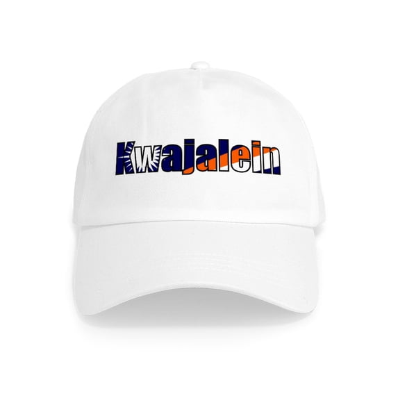 CafePress - Kwajalein (Cap) - Adjustable 100% Brushed Unisex Casual Cotton Baseball Cap, Beige, 1
