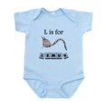 thumbnail image 1 of CafePress - L Is For Lemur Body Suit - Baby Light Bodysuit, Size Newborn - 24 Months, 1 of 4