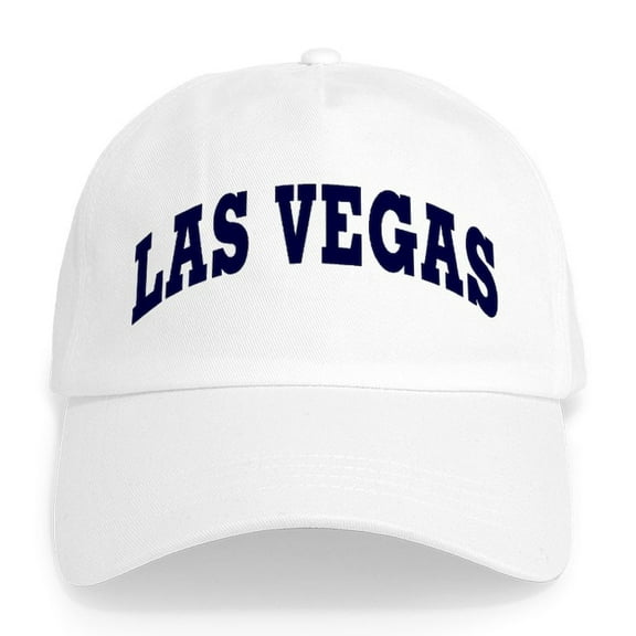 CafePress - LAS VEGAS Cap - Adjustable 100% Brushed Unisex Casual Cotton Baseball Cap, Beige, 1