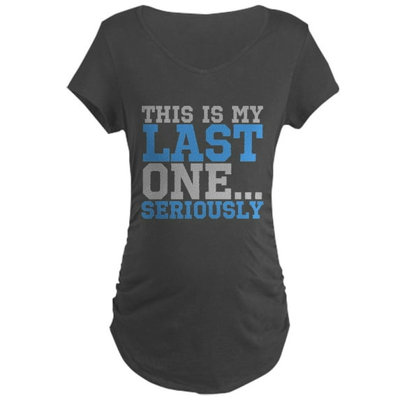CafePress - LAST ONE... Maternity T Shirt - Maternity Dark T-Shirt