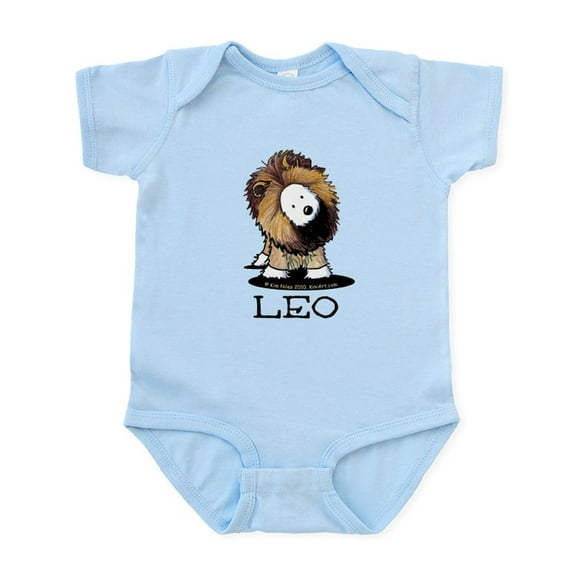 CafePress - LEO Lion Westie Infant Bodysuit - Baby Light Bodysuit, Size Newborn - 24 Months