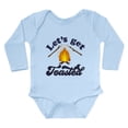 thumbnail image 1 of CafePress - LET's GET TOASTED Body Suit - Long Sleeve Cotton Baby Bodysuit, 1 of 4