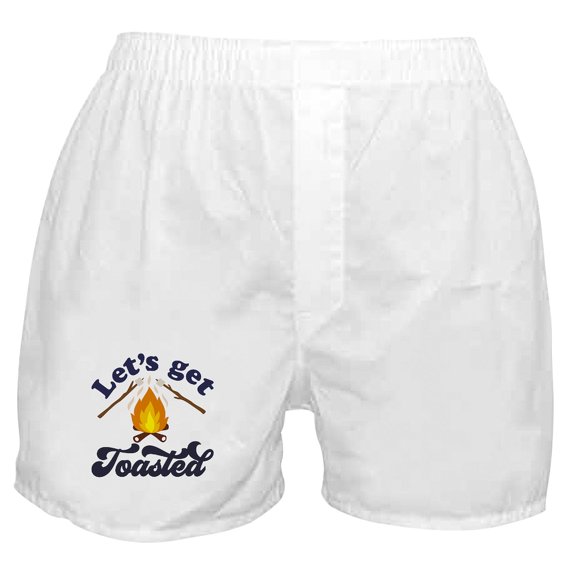 CafePress - LET's GET TOASTED - Men's Novelty Boxer Shorts