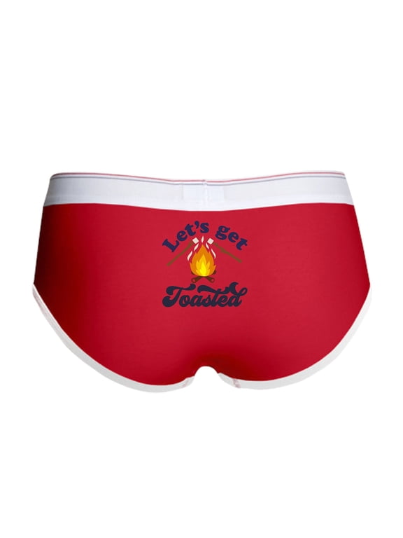 - LET's GET TOASTED - Women's Novelty Briefs, Size S-XL
