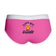 thumbnail image 1 of CafePress - LET's GET TOASTED - Women's Novelty Briefs, Size S-XL, 1 of 4
