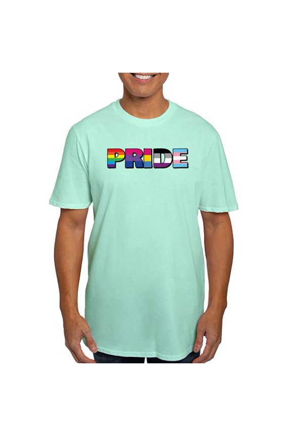 - LGBTQ Pride Fitted T Shirt - Fitted T-Shirt, Vintage Fit Soft Cotton Tee