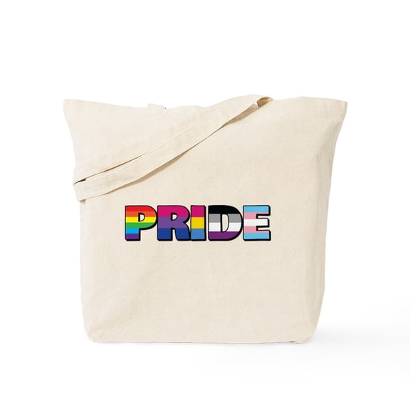 CafePress - LGBTQ Pride Tote Bag - Unisex Canvas Tote Bag, Beige, 1-Piece