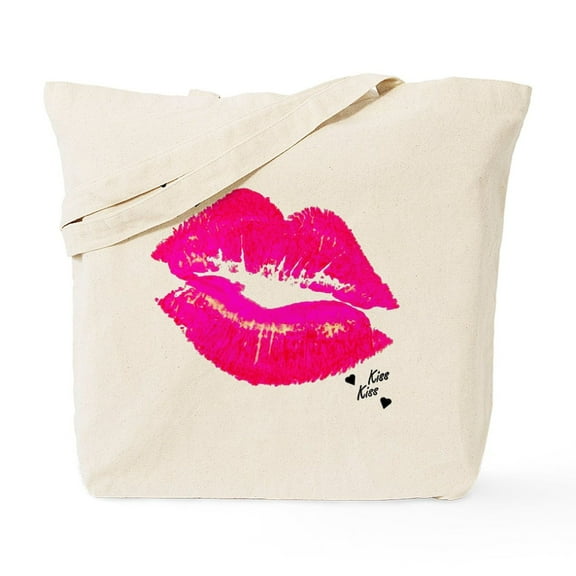 CafePress - LIP PRINT Tote Bag - Unisex Canvas Tote Bag, Beige, 1-Piece