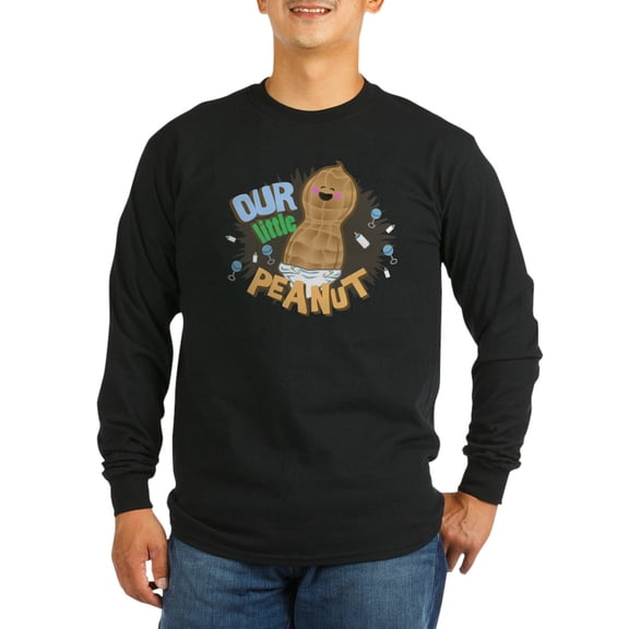 CafePress - LITTLE PEANUT Long Sleeve Dark T Shirt - Long Sleeve Dark T-Shirt