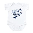 thumbnail image 1 of CafePress - LITTLEST DUDE (Script) Infant Bodysuit - Baby Light Bodysuit, Size Newborn - 24 Months, 1 of 4