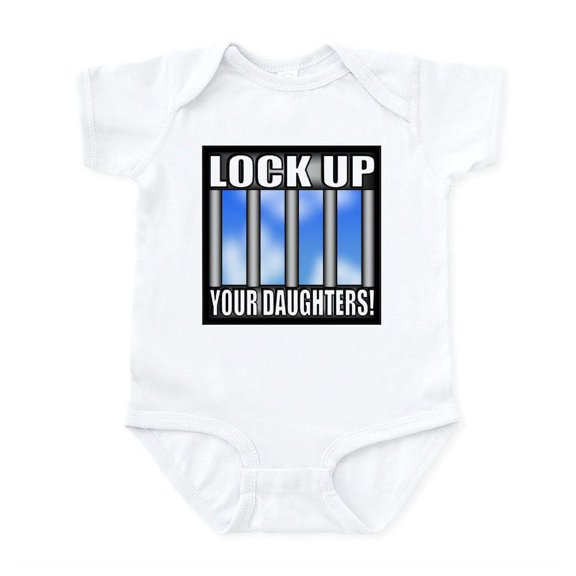 CafePress - LOCK UP 2 Body Suit - Baby Light Bodysuit, Size Newborn - 24 Months