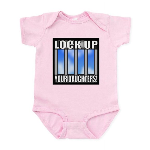 CafePress - LOCK UP 2 Body Suit - Baby Light Bodysuit, Size Newborn - 24 Months