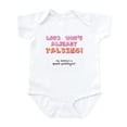 thumbnail image 1 of CafePress - LOOK WHO's TALKING Infant Bodysuit - Baby Light Bodysuit, Size Newborn - 24 Months, 1 of 4