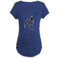 thumbnail image 1 of CafePress - LOVE HORSE Maternity T Shirt - Maternity Dark T-Shirt, 1 of 3