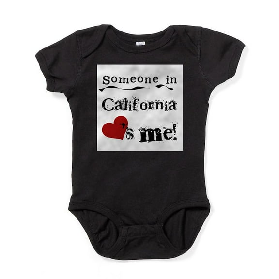CafePress - LOVESMECALIF - Cute Infant Bodysuit Baby Romper - Size Newborn - 24 Months