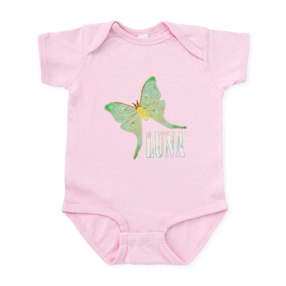 CafePress - LUNA Infant Bodysuit - Baby Light Bodysuit, Size Newborn - 24 Months