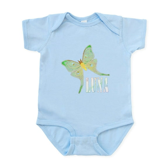 CafePress - LUNA Infant Bodysuit - Baby Light Bodysuit, Size Newborn - 24 Months