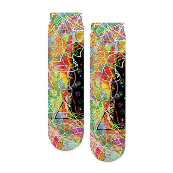 CafePress - La La Land - Unisex Novelty Printed Crew Adult Socks