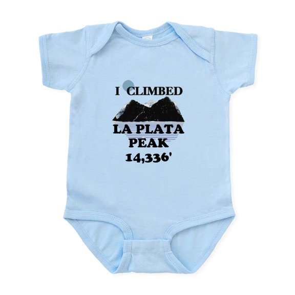 CafePress - La Plata Peak Infant Bodysuit - Baby Light Bodysuit, Size Newborn - 24 Months
