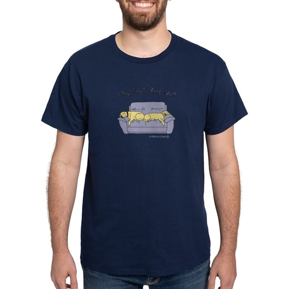 CafePress - Lab Gifts Yellow/Yellow Dark T Shirt - Men's Classic Graphic Cotton T-Shirt