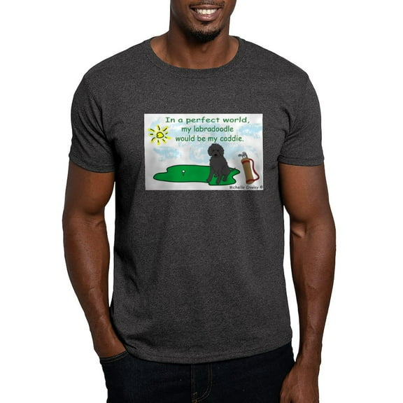 CafePress - Labradoodle Dark T Shirt - Men's Classic Graphic Cotton T-Shirt
