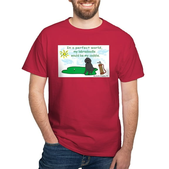 CafePress - Labradoodle Dark T Shirt - Men's Classic Graphic Cotton T-Shirt