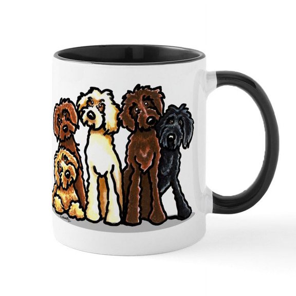 CafePress - Labradoodle Lover Mug - 11 oz Ceramic Mug - Novelty Coffee Tea Cup