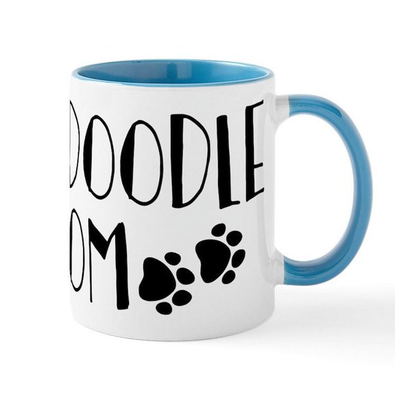 CafePress - Labradoodle Mom - 11 oz Ceramic Mug - Novelty Coffee Tea Cup