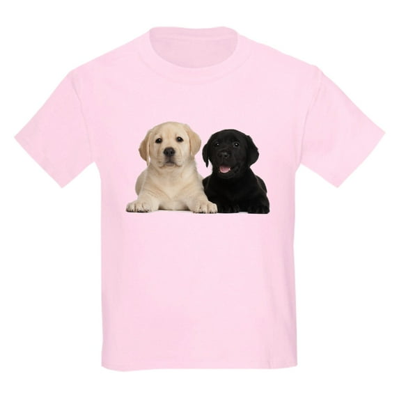 CafePress - Labrador Puppies Kids Dark T Shirt - Light T-Shirt Kids XS-XL