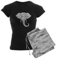 thumbnail image 1 of CafePress - Lace Elephant - Women's Dark Pajamas, 1 of 4