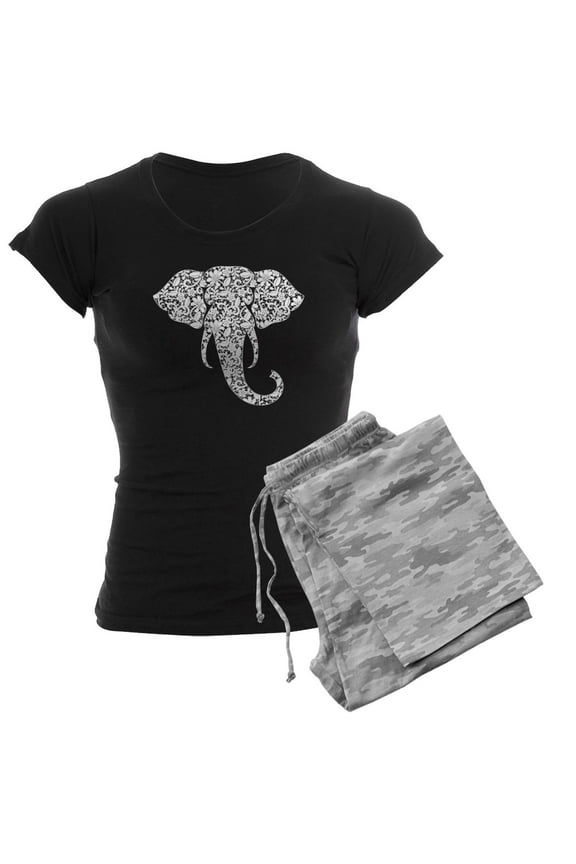 - Lace Elephant - Women's Dark Pajamas