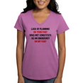 thumbnail image 1 of CafePress - Lack Of Planning On Yo Women's V Neck Dark T Shirt - Women's V-Neck Dark T-Shirt, 1 of 4