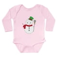 thumbnail image 1 of CafePress - Lacrosse Christmas Snowman Body Suit - Long Sleeve Cotton Baby Bodysuit, 1 of 4