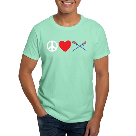 CafePress - Lacrosse Dark T Shirt - Men's Classic Graphic Cotton T-Shirt