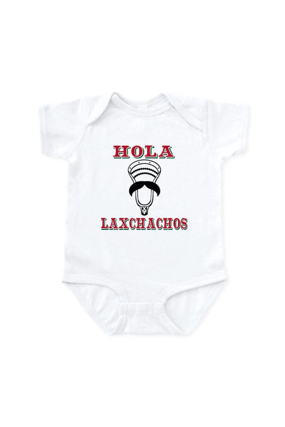 - Lacrosse HOLA Laxchachos Body Suit - Baby Light Bodysuit, Size Newborn - 24 Months