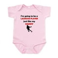 thumbnail image 1 of CafePress - Lacrosse Player Like My Daddy Body Suit - Baby Light Bodysuit, Size Newborn - 24 Months, 1 of 4