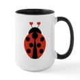 thumbnail image 1 of CafePress - Lady Bug - 15 oz Ceramic Large White Novelty Mug, 1 of 4