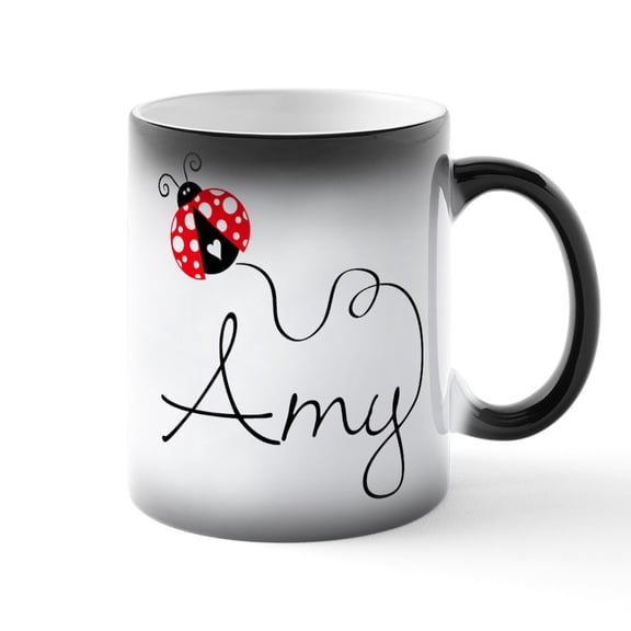 CafePress - Ladybug Amy - 11 oz Color Changing Magic Mug