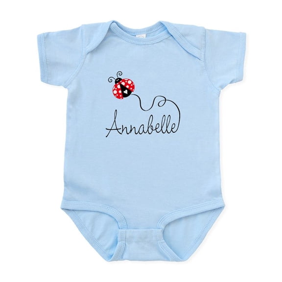 CafePress - Ladybug Annabelle Infant Bodysuit - Baby Light Bodysuit, Size Newborn - 24 Months