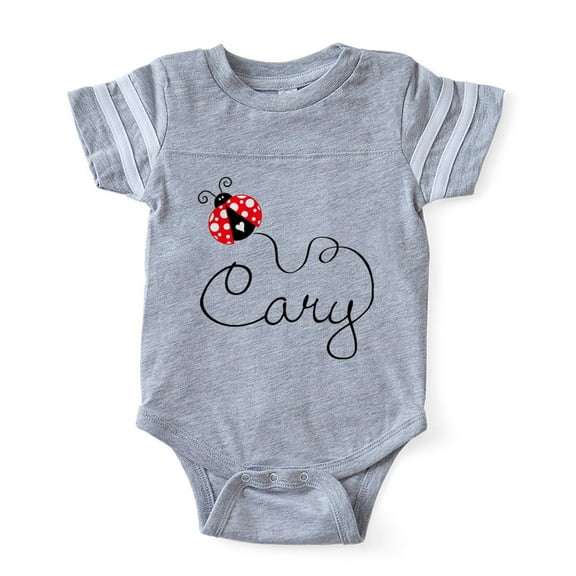 CafePress - Ladybug Cary - Cute Infant Baby Football Bodysuit