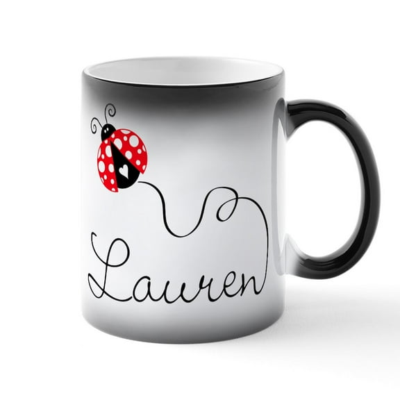 CafePress - Ladybug Lauren - 11 oz Color Changing Magic Mug