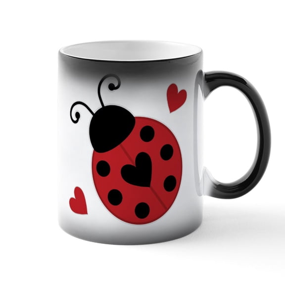 CafePress - Ladybug Lover - 11 oz Color Changing Magic Mug