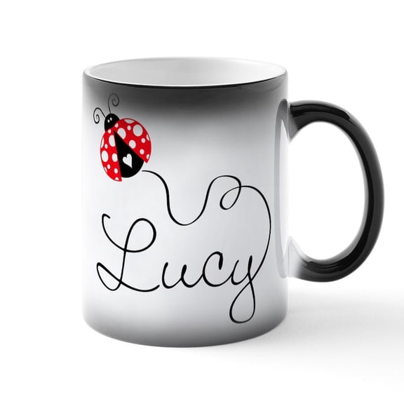 CafePress - Ladybug Lucy - 11 oz Color Changing Magic Mug
