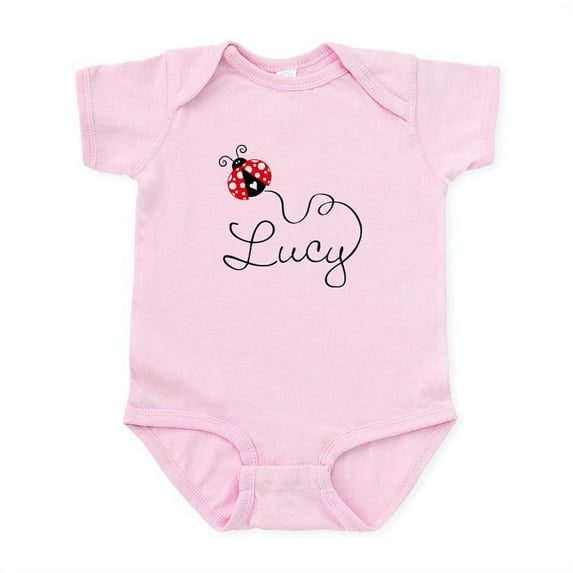 CafePress - Ladybug Lucy Infant Bodysuit - Baby Light Bodysuit, Size Newborn - 24 Months