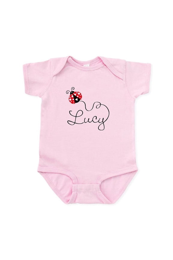 - Ladybug Lucy Infant Bodysuit - Baby Light Bodysuit, Size Newborn - 24 Months